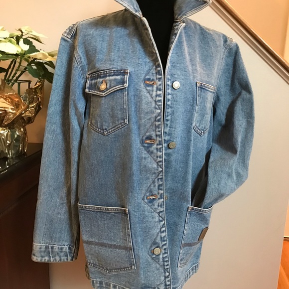 ralph lauren denim coat